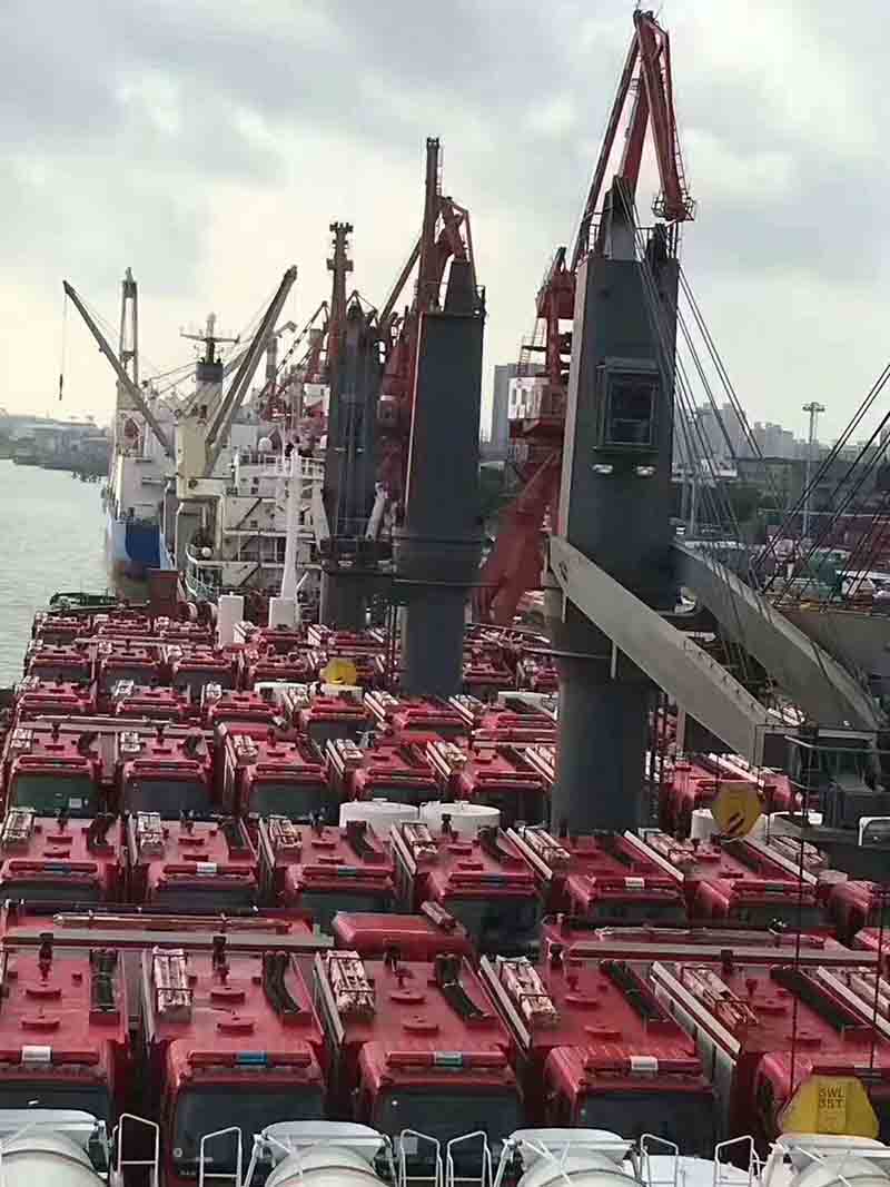 bg大游消防车出口案例展示