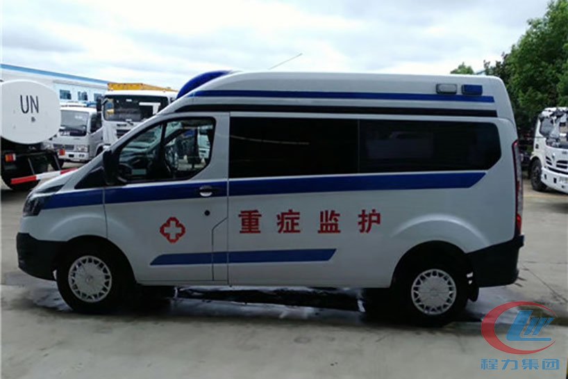 bg大游集团福特救护车福特新全顺救护车侧面图
