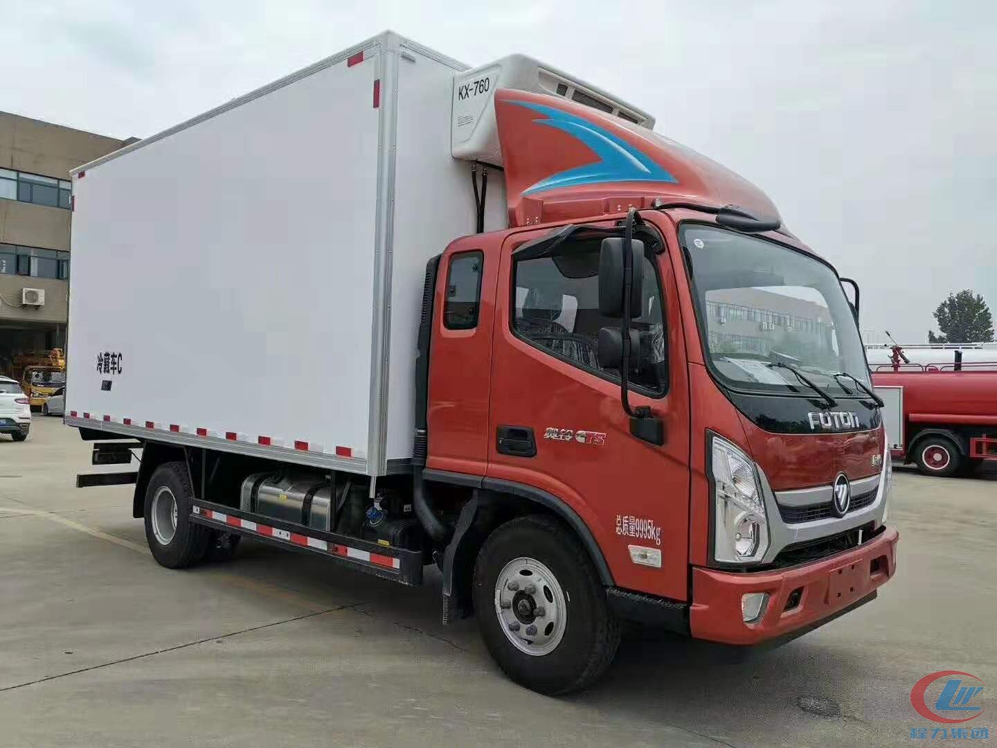 bg大游福田奥铃冷藏车