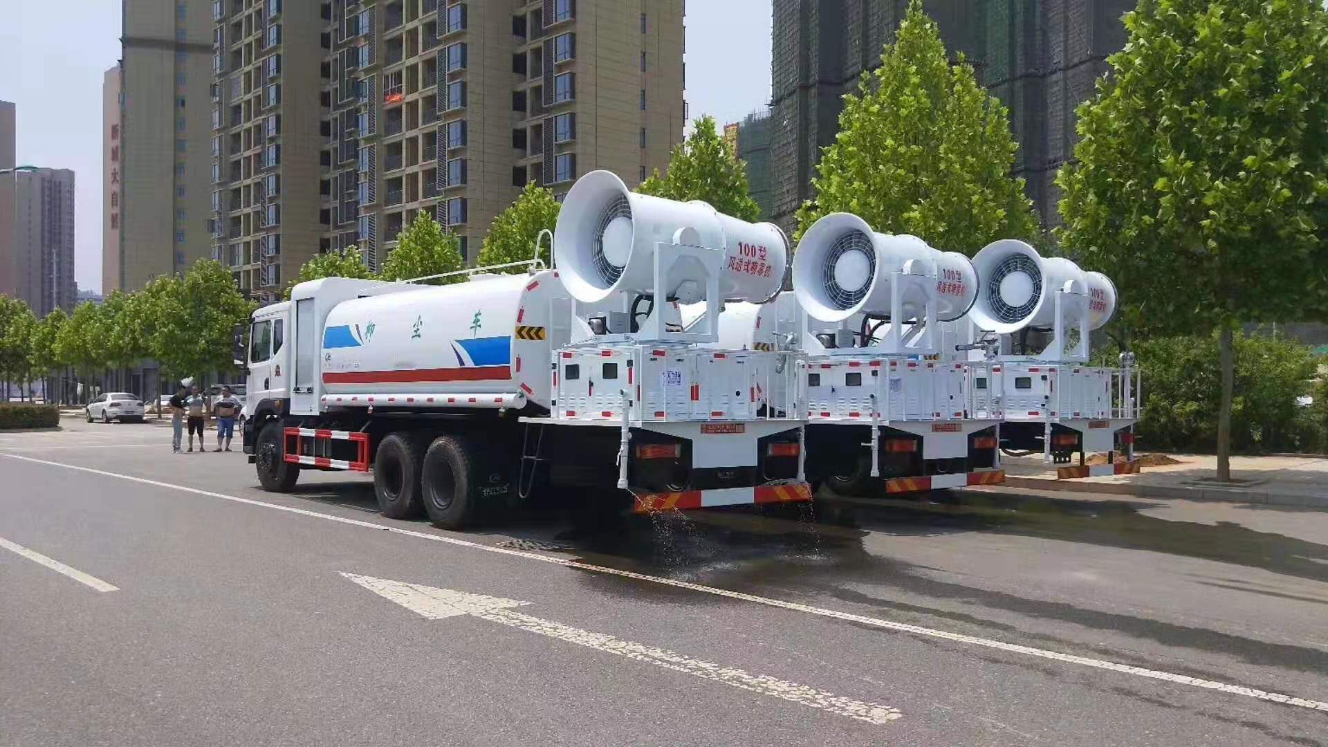 bg大游专汽东风后双桥T5多功能抑尘车