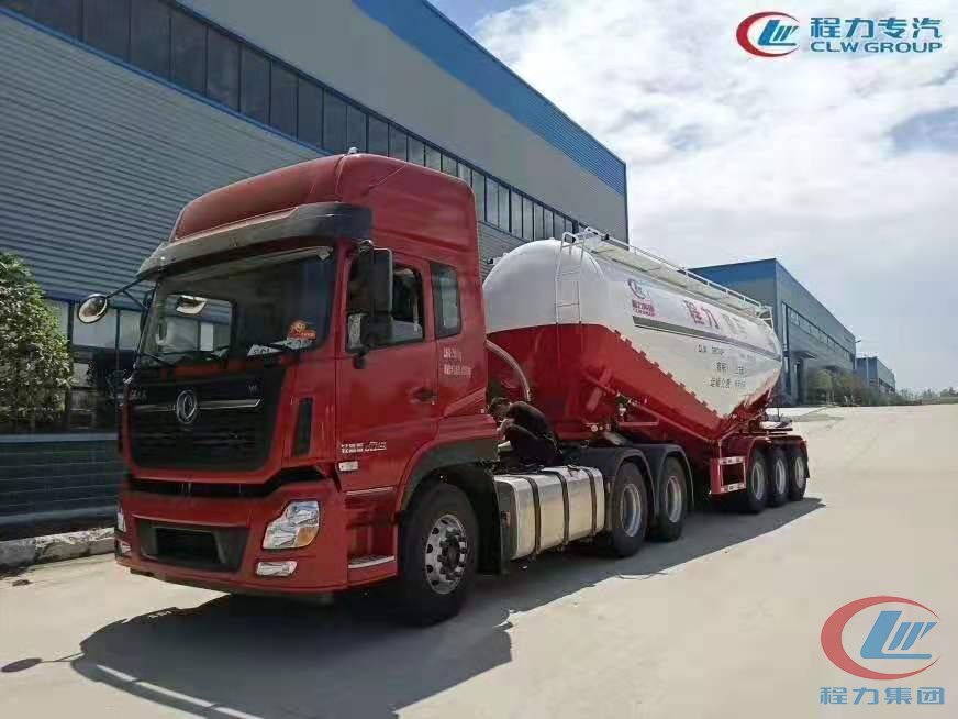 bg大游集团东风天龙半挂水泥罐车