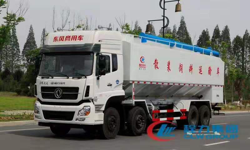 bg大游东风天龙饲料车高清图